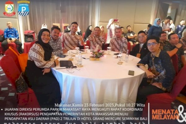 Direksi Perumda Parkir Hadiri Rakorsus Pendapatan 2023