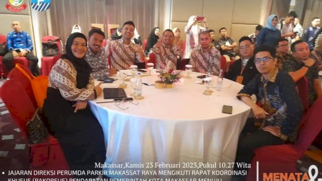 Direksi Perumda Parkir Hadiri Rakorsus Pendapatan 2023