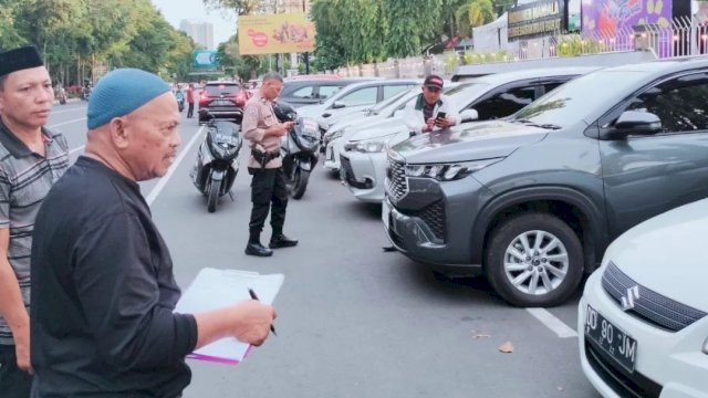 Maksimalkan Potensi Parkir, TRC Perumda Parkir Lakukan Pendataan