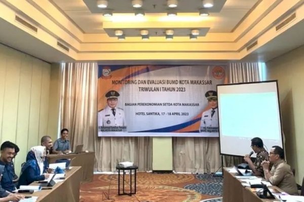 Dirut Perumda Parkir Hadiri Rapat Monev Triwulan I Tahun 2023