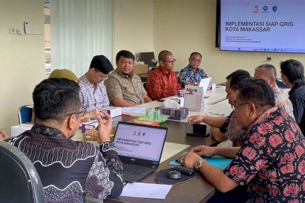 Terima Kemenko Perekonomian, Arlin Ariesta: Pemkot Makassar Siap Implementasikan Digitalisasi Pasar Rakyat