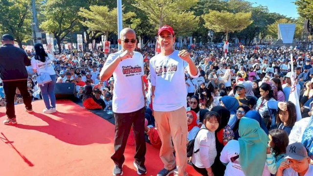 Peserta Jalan Sehat Reformasi Membludak, Rudianto Lallo: Perjuangan Ini Harus Kita Lanjutkan