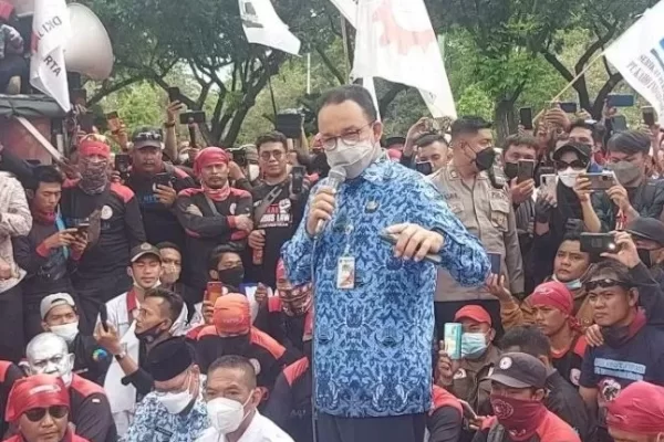 Anies: Saya Datangi Buruh Tak Ada Posting, karena Itu Bukan Atraksi Politik