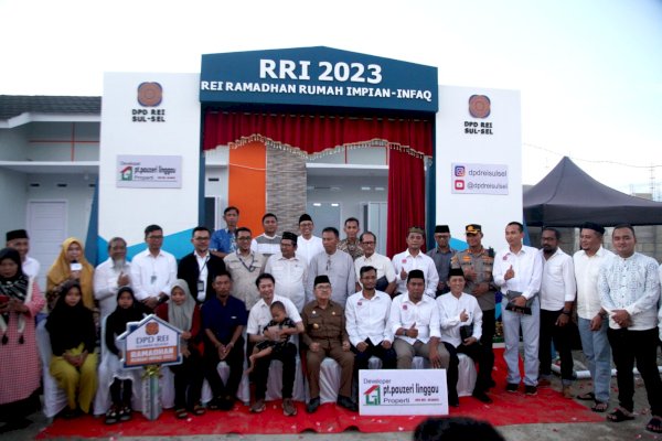 1 Unit Rumah Griya Sitrah 2 Diserahkan Walikota Palopo Melalui Program RRI REI Sulsel