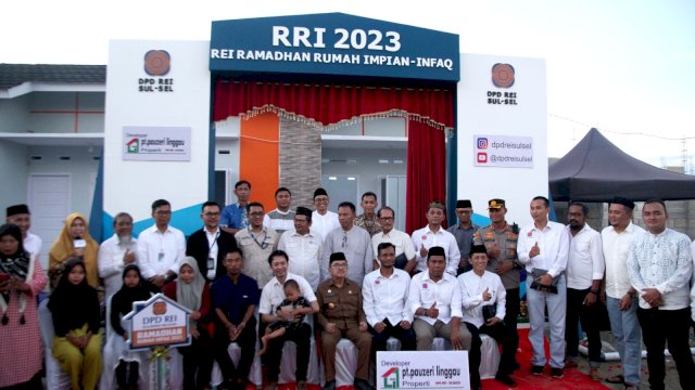 1 Unit Rumah Griya Sitrah 2 Diserahkan Walikota Palopo Melalui Program RRI REI Sulsel