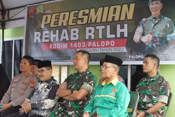 Peresmian Rehab Rumah Tidak Layak Huni Di Ponjalae Palopo