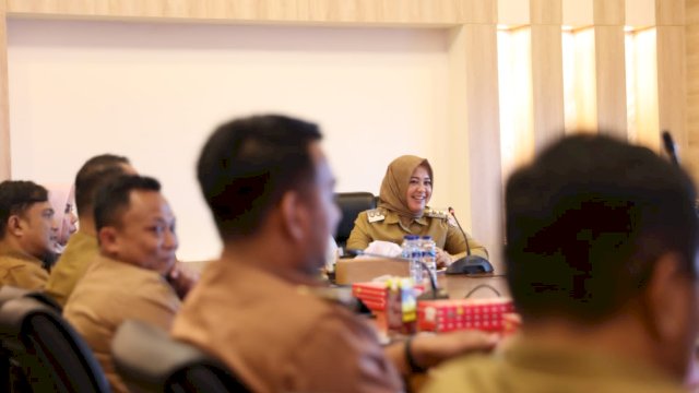 Wawali Fatmawati Rusdi Pimpin Rakor Perkembangan Lorong Wisata Makassar.