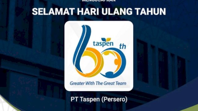 Bank Sulselbar: Selamat HUT PT.Taspen ke-60