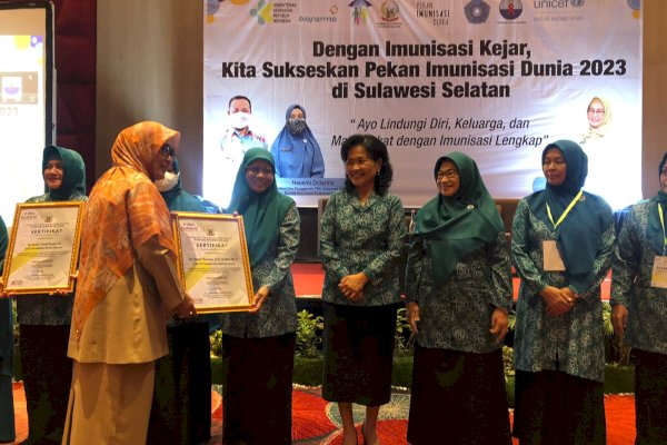 Takalar Raih Capaian Imunisasi Dasar Lengkap Tertinggi di Sulawesi Selatan