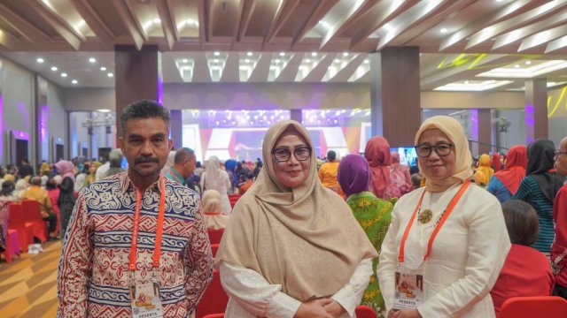 Hayarna Hadiri Puncak HUT Ke-43 Dekranas di Kota Medan