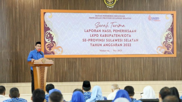 Ketua DPRD Makassar Rudianto Lallo Apresiasi Danny Pomanto Pertahankan WTP Dua Tahun Berturut-turut