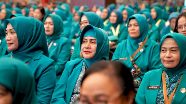 Ikuti HKG ke 51 di Medan, Indira Yusuf Ismail Ajak Kader PKK Jadi Penggerak Kesejahteraan Keluarga Tangguh