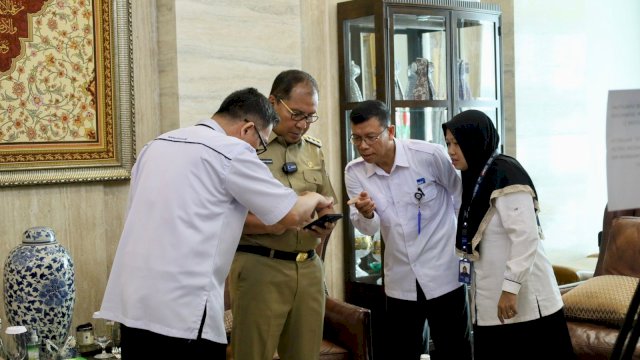 Wali Kota Makassar Danny Pomanto Dukung Gerakan Cerdas Memilih LPP RRI.(F-Humas)