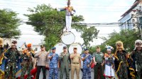 Latihan CWP di Kota Makassar, Danny Pomanto Saksikan Kirab dan Display Drumband Taruna AAU