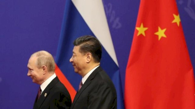 Vladimir Putin- Xi Jinping.(F-INT)