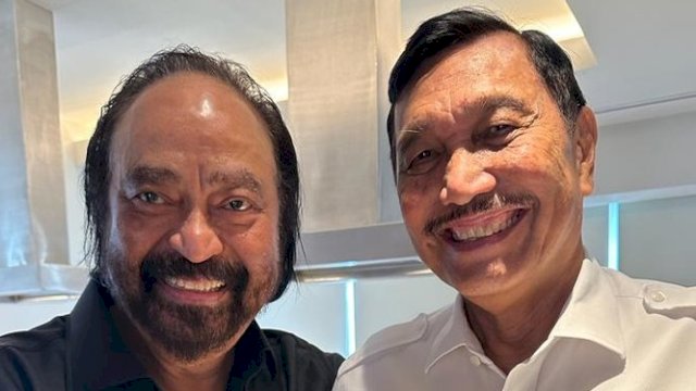 Luhut Beri Saran ke Surya Paloh Nama Cawapres untuk Anies Baswedan