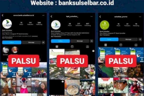 Hati-hati! Modus Penipuan Mengatasnamakan Bank Sulselbar
