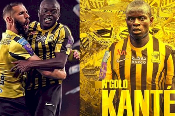 Tinggalkan Chelsea, Benzema Girang Setim Sama Kante di Al Ittihad