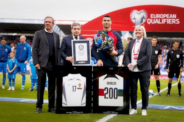 Top! Cristiano Ronaldo Masuk Guinness World Record