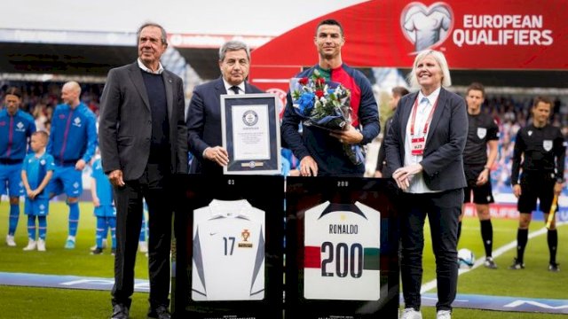 Top! Cristiano Ronaldo Masuk Guinness World Record