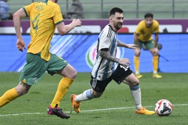 Messi Pecahkan Rekor Gol Tercepat saat Bantu Argentina Bungkam Australia