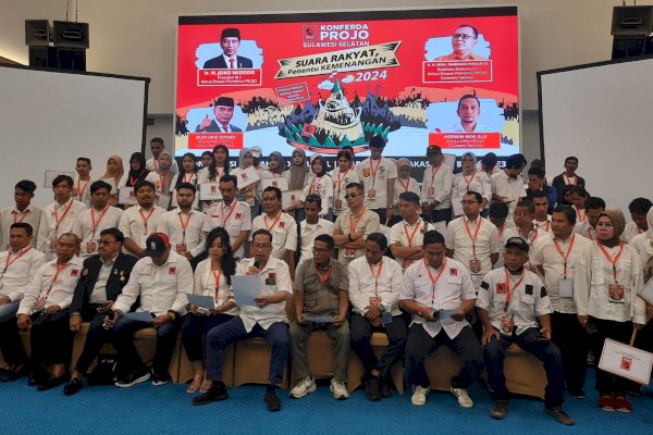 Hasil Konferda, Projo Sulsel Ingin Duet Prabowo-Airlangga di Pilpres 2024