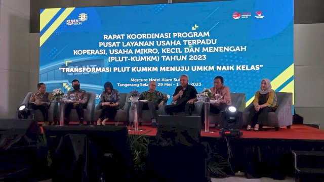 Optimalisasi Peran PLUT-KUMKM, Pemkab Maros Hadiri Rakor Kemenkopukm