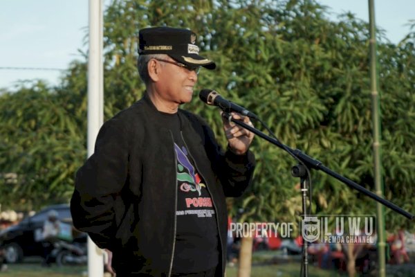 Buka Porseni Tingkat SD dan SMP, Bupati Luwu Basmin Mattayang Minta Kolaborasikan Antara Ilmu, Iman dan Seni