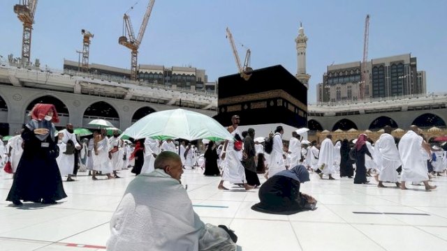 Ilustrasi Jemaah Haji RI.(F-INT)