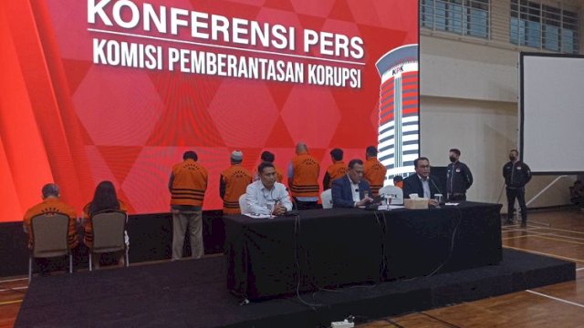 KOnferensi pers KPK.(F-INT)