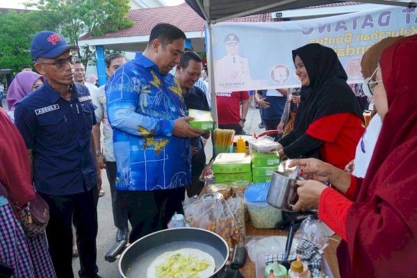 Ajang Promosi Mendorong Perkembangan UMKM di Kecamatan, Pemkab Maros Gelar Road Show