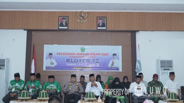 Bupati Basmin Mattayang Lepas 286 JCH Kabupaten Luwu