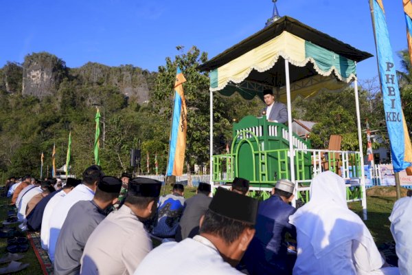 Idul adha 1444 H, Bupati Pangkep Yusran: Mari Jaga Silaturahmi