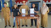 Penandatangan MoU Penataan dan Pengelolaan Pasar Butta Salewangang Maros