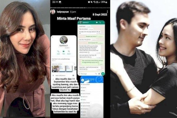 Heboh! Syahnaz Sadiqah Diduga Selingkuh dengan Rendy Kjaernett, Istri Sah Bongkar Bukti Chat Mesra