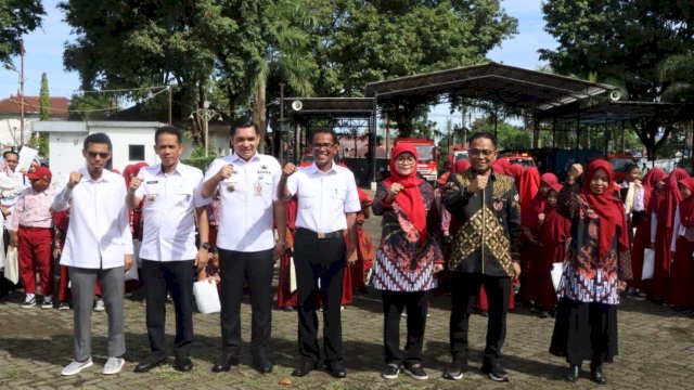 Pj. Bupati Takalar Setiawan buka Penyuluhan BNPT bagi Anak Sekolah Dasar