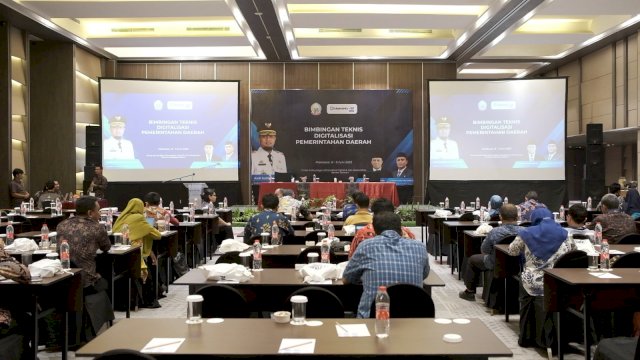 Dukung Penyelenggaraan Digitalisasi Pemerintahan Daerah, Diskominfo-SP Sulsel Gelar Bimtek &nbsp;