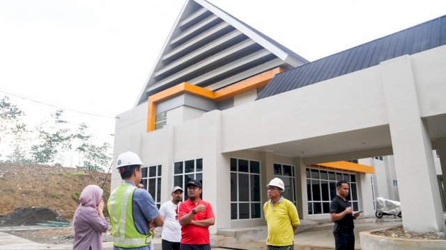 Progres Pembangunan Rumah Sakit Regional La Mappapenning Bone Segera Rampung Sudah 96 Persen