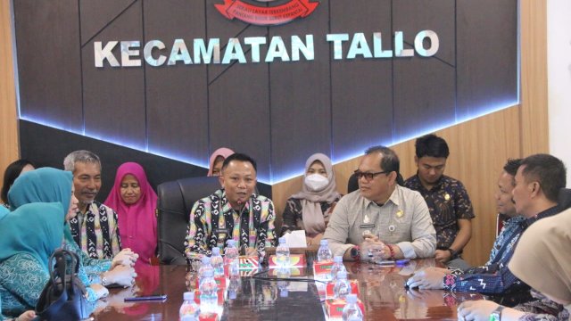 Camat Tallo Terima Kunjungan Studi Tiru dari Pemerintah Kecamatan Polewali