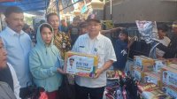Dinsos-BPBD Sulsel Penyaluran Bantuan Logistik Korban Kebakaran di Jalan Andi Djemma Makassar