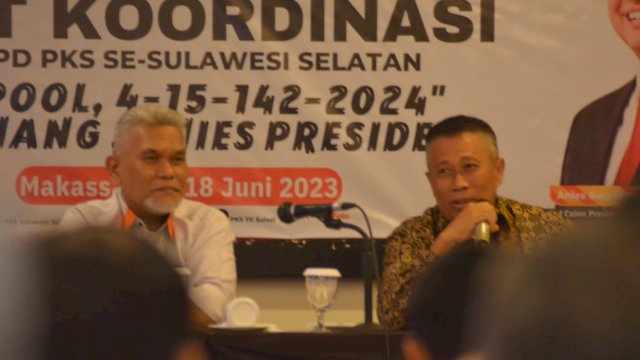 Annar Sampetoding Beri Pengarahan di Rakor PKS se-Sulsel