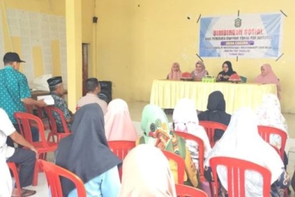 Dinsos PMD Takalar Sosialisasi Distribusi Bansos di Polongbangkeng Utara