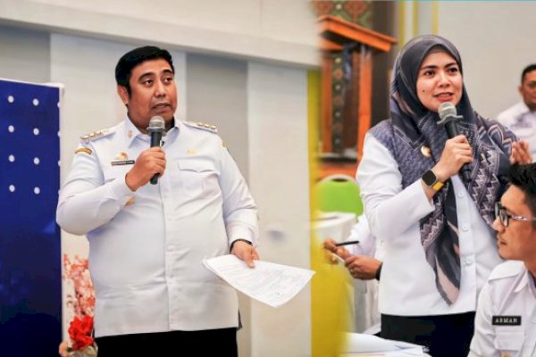 Rembuk Stunting, Bupati Didampingi Wabup Paparkan Capaian Prestasi Penurunan Angka Stunting Kabupaten Maros 2021-2022