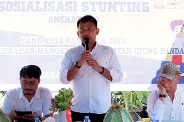 Sosialisasi Stunting, Camat Syahrial Harap Para Ibu Perhatikan Kesehatan-Nustrisi Buah Hati