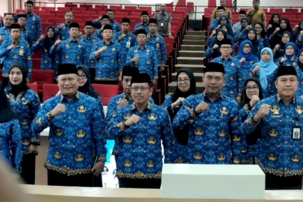 Fuad Arfandi Hadiri Pelantikan-Pengukuhan Dewan Pengurus Korpri Makassar