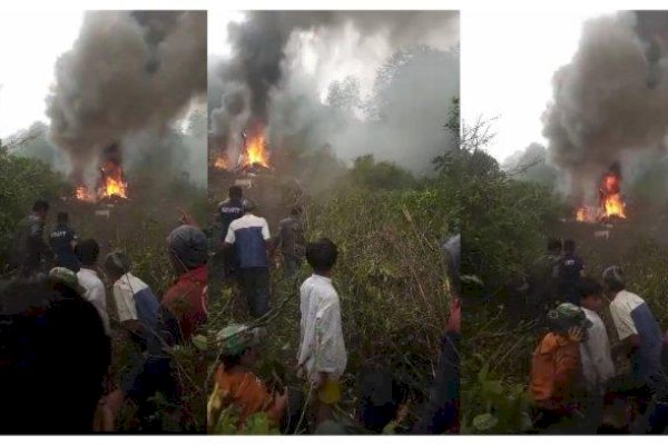 Terungkap, Helikopter Jatuh di Ciwidey Pekan Lalu akibat Cuaca Buruk