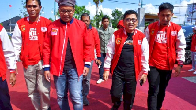 Wali Kota Palopo Judas Amir Hadiri Pelantikan IKA UNHAS