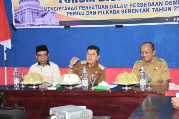 Diskusi Politik Kesbangpol Hadirkan Parpol se-Kota Palopo, Ini Pesan Wali Kota Judas Amir