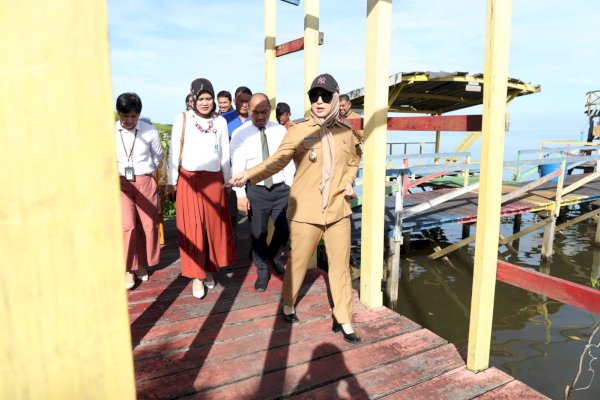 Persiapan Sambut Humas Indonesia dan ADWI 2023, Wawali Makassar Fatmawati Rusdi Tinjau Lantebung