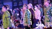 Danny Pomanto Bangun Silaturahmi dengan Wali Kota di Gala Dinner HUT ke 23 APEKSI Palembang